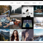 ✅ 11 de los mejores temas de WordPress para fotógrafos