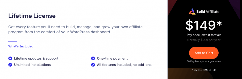solid affiliate precios wordpress plugin