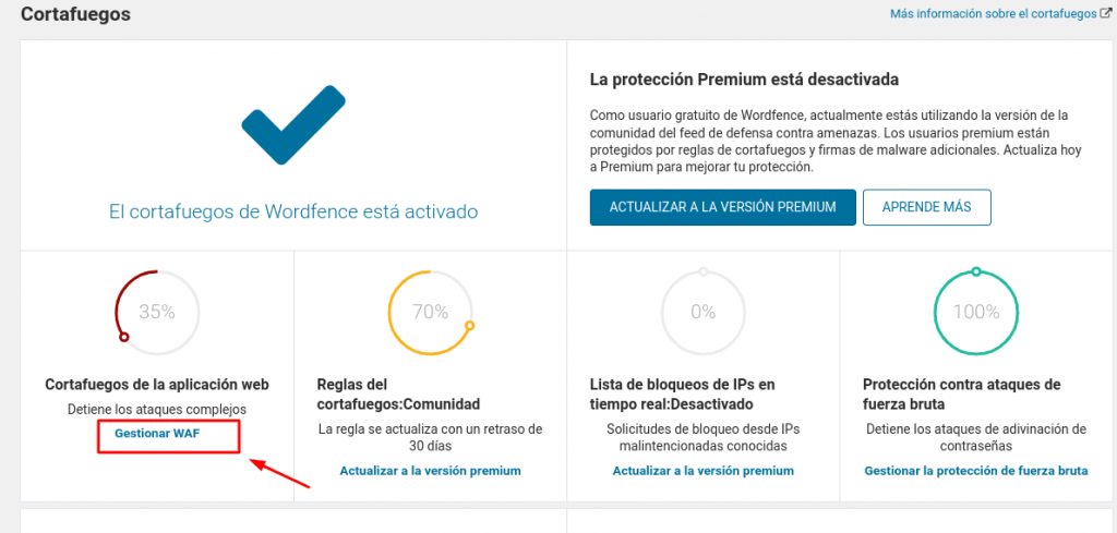 wordfence cortafuegos wordpress plugin