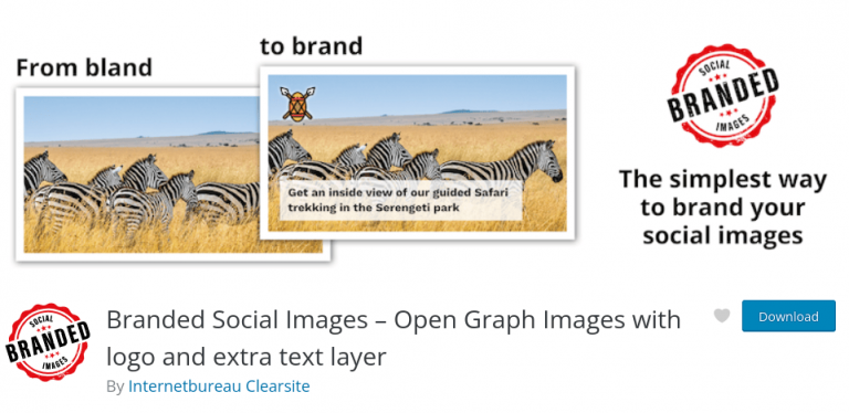 branded social images wordpress plugin