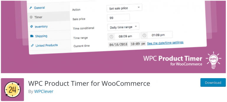 WPC Product Timer for WooCommerce