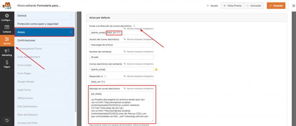 ✅ Descargar ARCHIVO a cambio de EMAIL con WPFORMS | WordPress 1