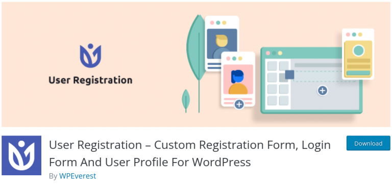 user registration wordpress plugin
