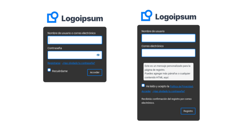 Personalizar página de login y registro en WordPress sin plugins