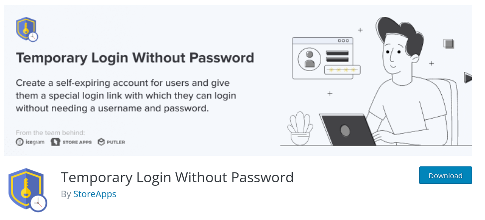 Temporary Login Without Password