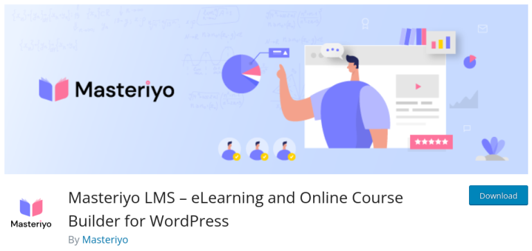 masteriyo lms wordpress plugin