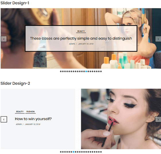 Post Slider and Post Carousel with Post Vertical Scrolling Widget – A Responsive Post Slider