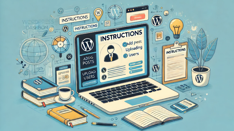 Instrucciones para el Uso de la Web wordpress cliente codigo