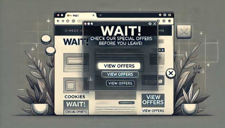 popup intento salida wordpress