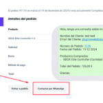 ✅Botón de WhatsApp en WooCommerce para Consultas de Pedidos
