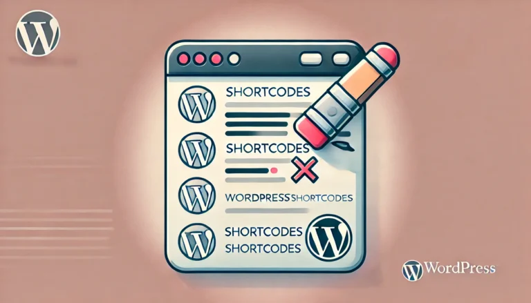 borrar shortcodes en masa wordpress