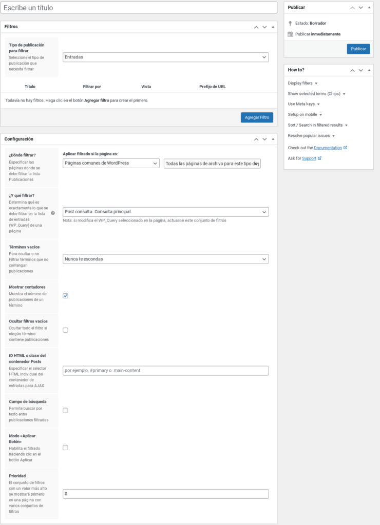 Guía Completa para Configurar y Usar el Plugin Filter Everything en WordPress y WooCommerce filtros