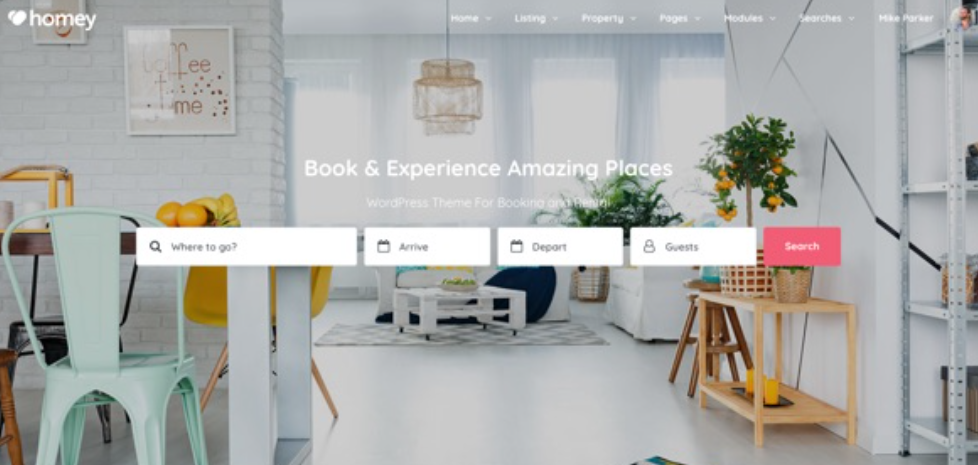 homey tema wordpress themeforest
