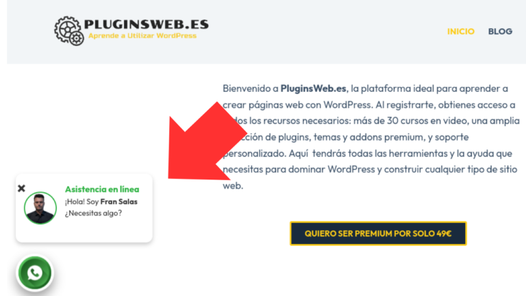 boton whatsapp flotante wordpress