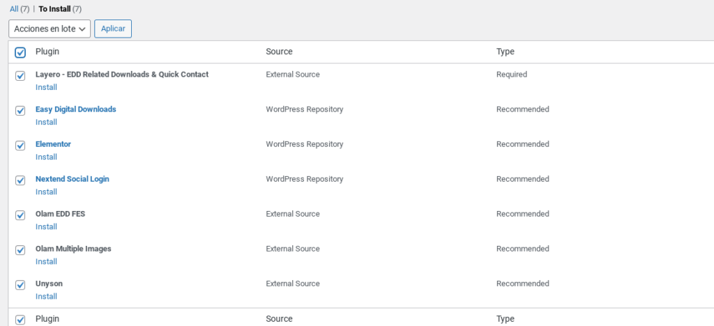 olam wordpress theme easy digital downloads plugins