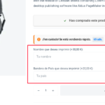 🔐 Personalización de Productos en WooCommerce con Coste Adicional