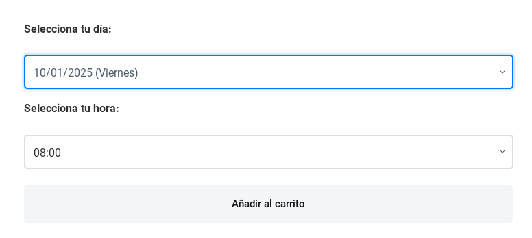 productos reservables woocommerce wordpress
