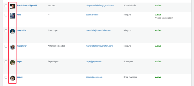 quitar gravatar wordpress