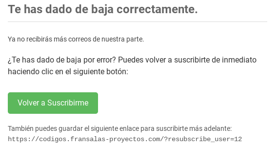 newsletter correos automaticos wordpress