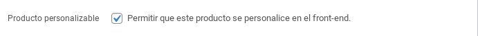 woo producto personalizable