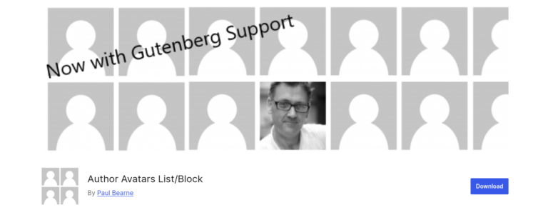 Author Avatars List-Block