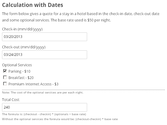 Calculated Fields Form wordpress plugin