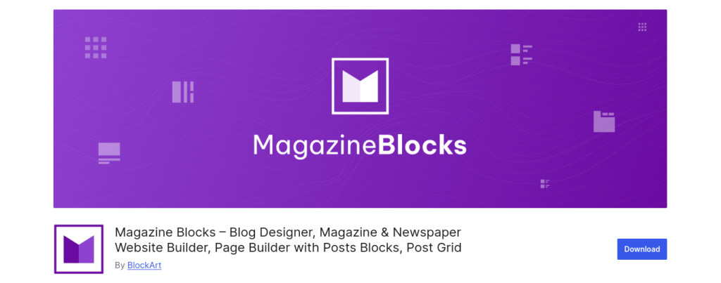 Magazine Blocks – Blog Designer, Magazine & Newspaper Website Builder, Page Builder with Posts Blocks, Post Grid