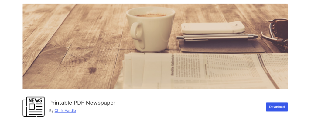 Printable PDF Newspaper