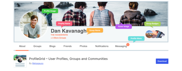 ProfileGrid – User Profiles, Groups and Communities