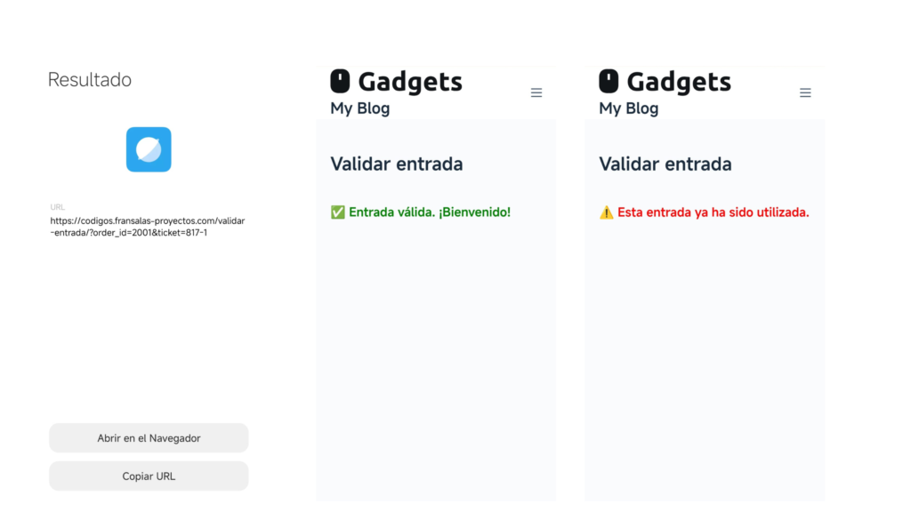 Sistema de Venta y Validación de Entradas con QR en WooCommerce