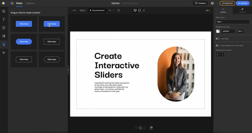 Slider & Popup Builder by Depicter – Add Image Slider, Carousel Slider, Exit Intent Popup, Popup Modal, Coupon Popup, Post Slider Carousel gratis