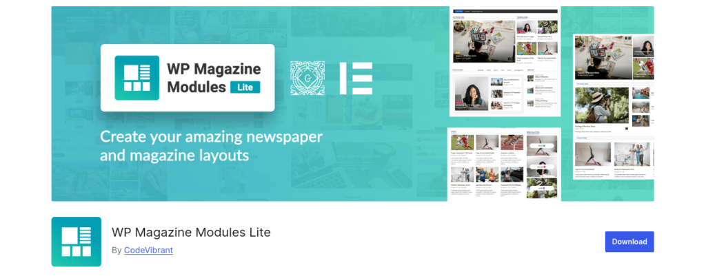 WP Magazine Modules Lite