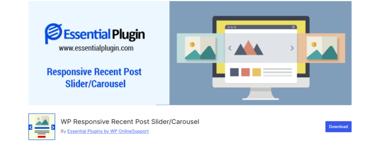 WP Responsive Recent Post Slider Carousel Una Forma Dinámica de Mostrar Contenido Reciente
