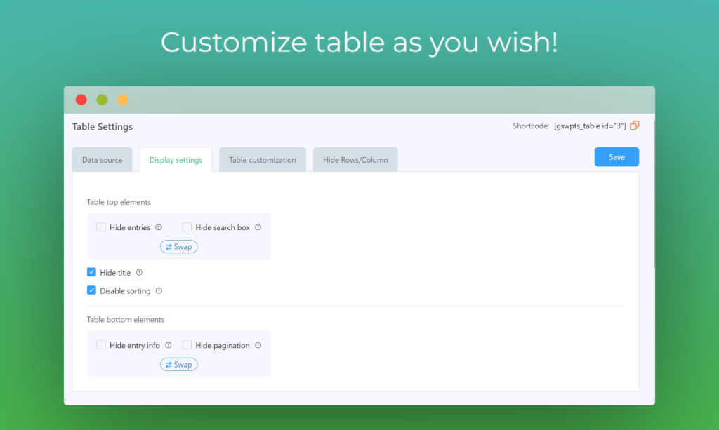 tablas Sheets to WP Table Live Sync Google Sheets Table Plugin for WordPress with Spreadsheet Integration – FlexTable