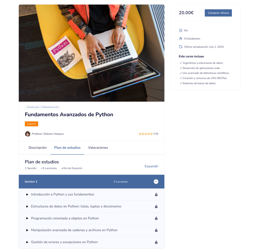 vender cursos online