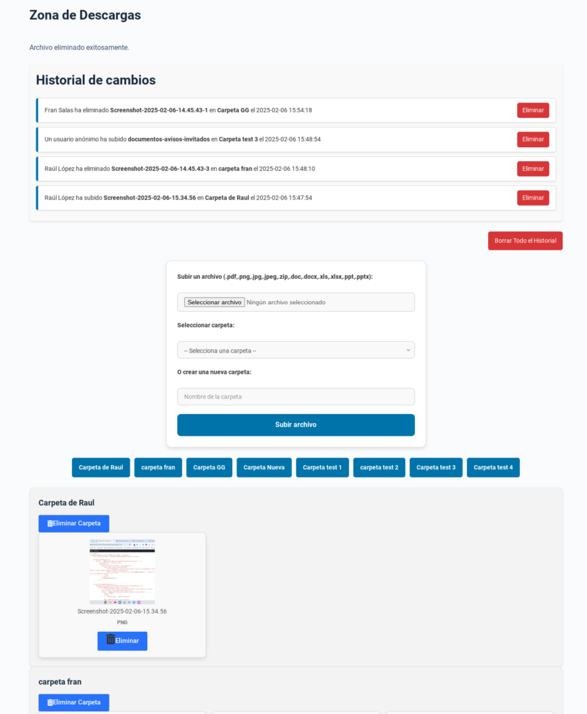 zona de documentos wordpress