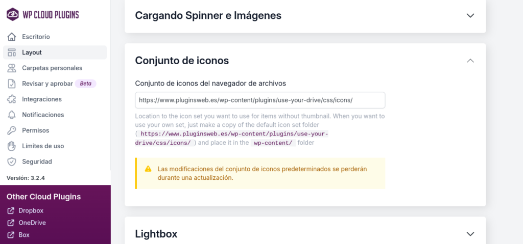 Conjunto de iconos layout use your drive