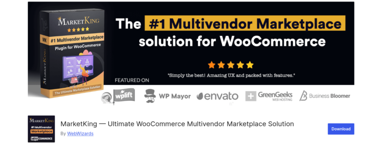 MarketKing — Ultimate WooCommerce Multivendor Marketplace Solution