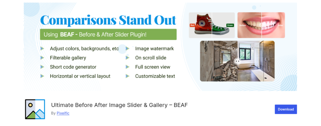 Ultimate Before After Image Slider & Gallery – BEAF