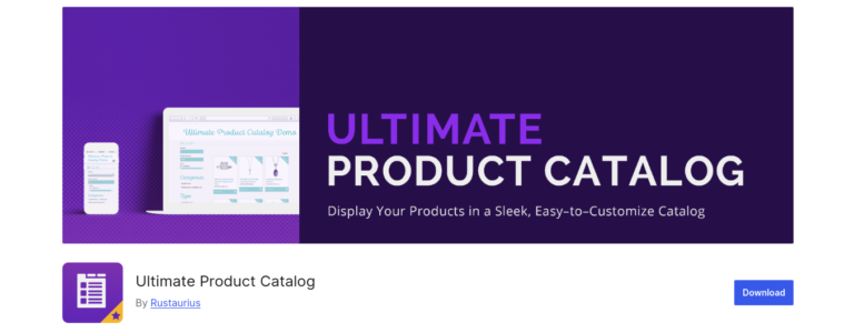 Ultimate Product Catalog