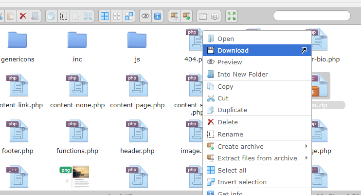 advanced file manager descargas