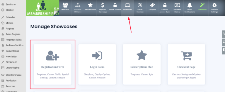 campos personalizados ultimate membership pro
