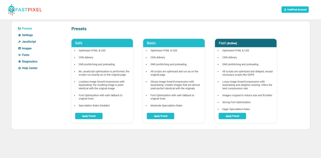 fastpixel wordpress plugin