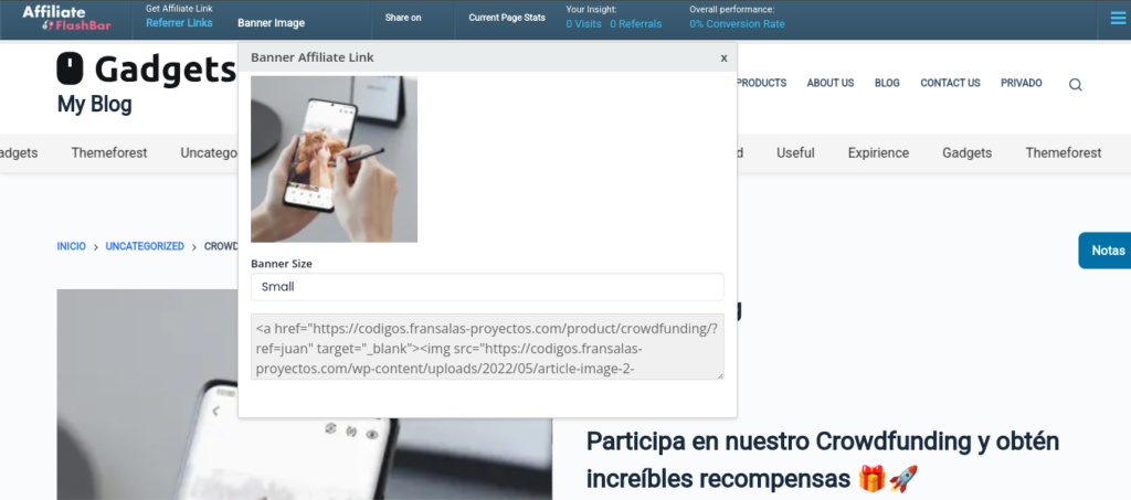 flashbar ultimate affiliate pro
