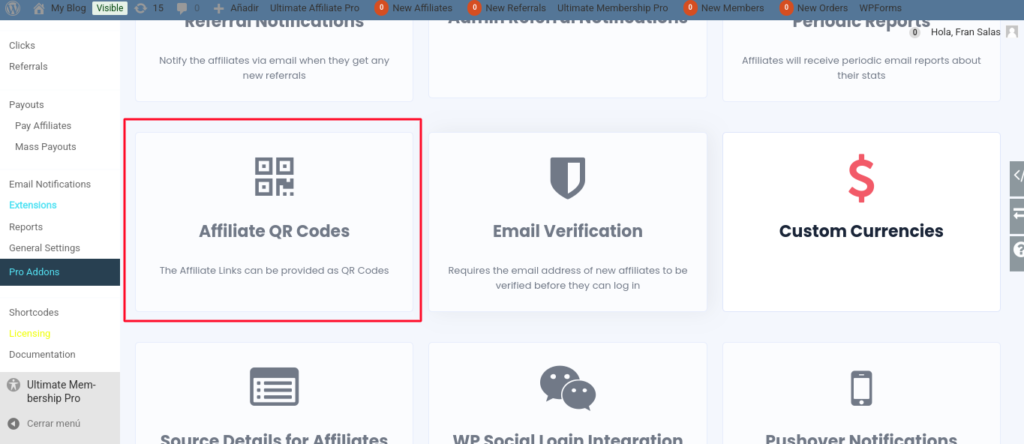 ultimate affiliate pro Affiliate QR Codes