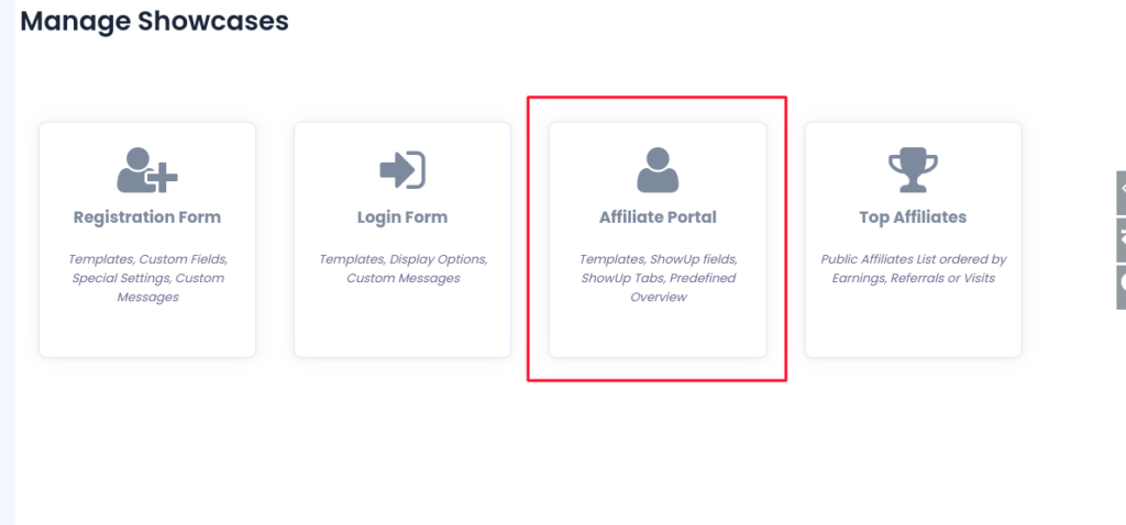 ultimate affiliate pro pestañas personalizadas