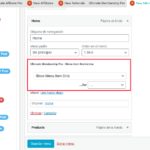 ✅Cómo Restringir Elementos del Menú de WordPress con Ultimate Membership Pro