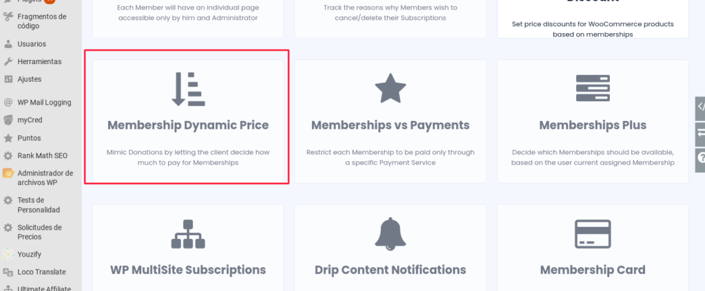 Cómo Activar Precios Dinámicos para Membresías en Ultimate Membership ...