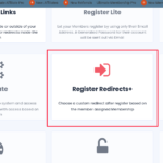 ✅Cómo Redirigir a los Usuarios Después del Registro con Register Redirects en Ultimate Membership Pro