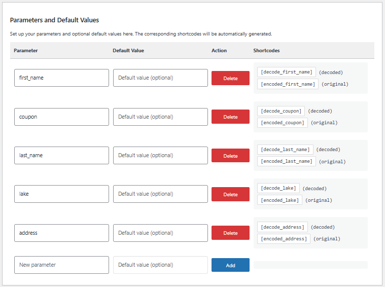 url parameter decoder wordpress plugin